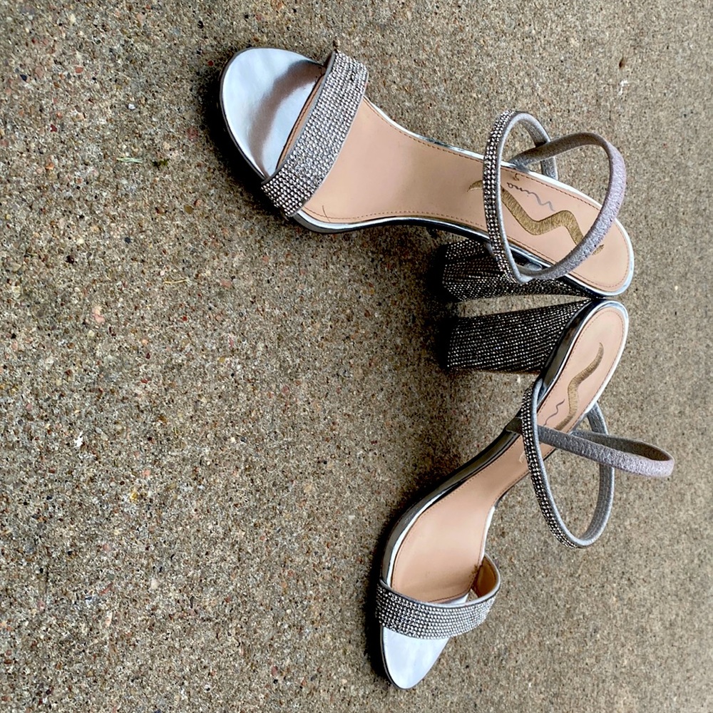 Bedazzled Wedge Heels